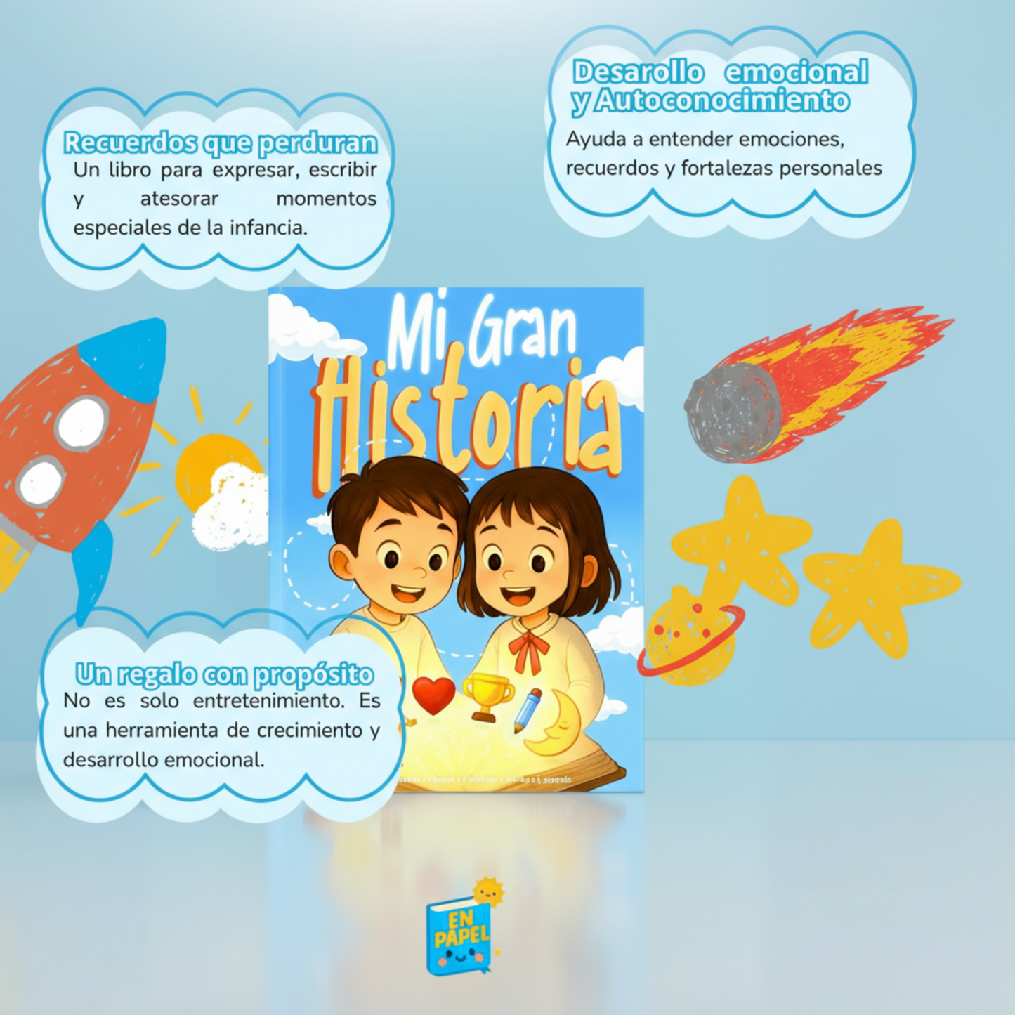 Mi Gran Historia – El libro que guardarán para siempre