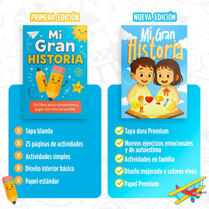 Mi Gran Historia - Libro Tapa Dura