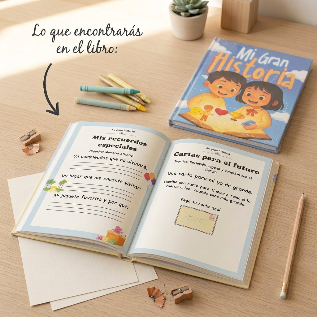 Mi Gran Historia – El libro que guardarán para siempre