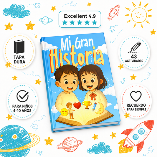 Mi Gran Historia – El libro que guardarán para siempre